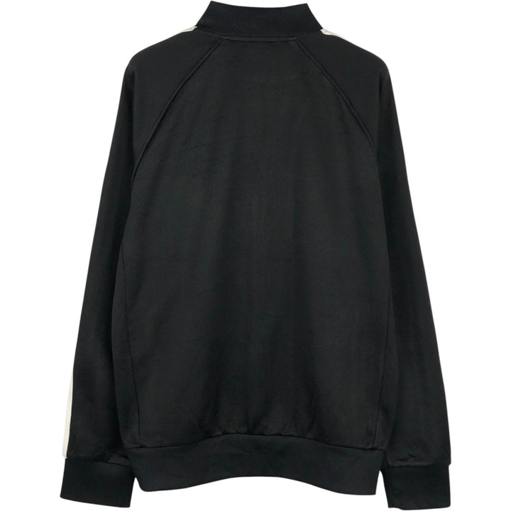 Adidas ORIGINALS Trefoil Logo Track Jacket, Men's Size L (approx.) polyester black type Vintage Second Hand