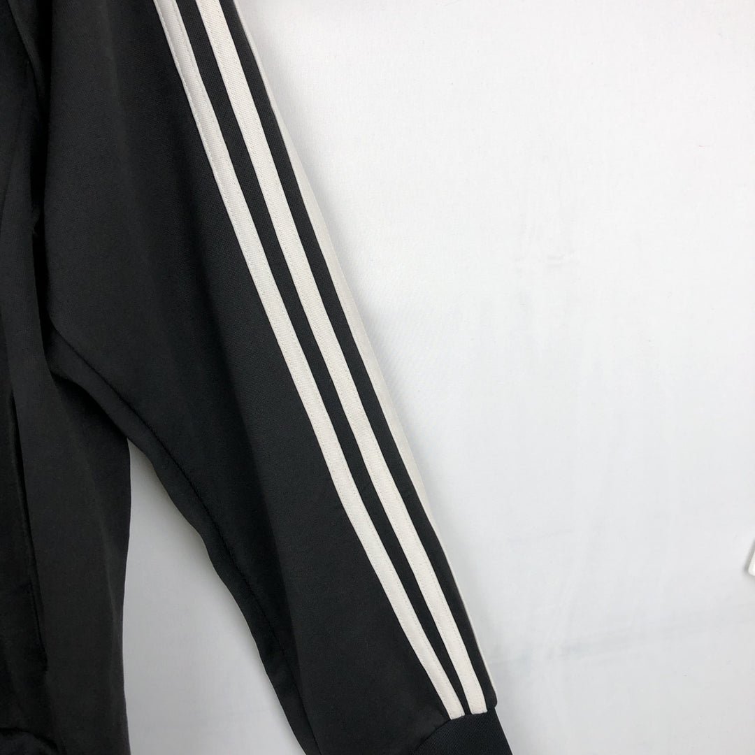 Adidas ORIGINALS Trefoil Logo Track Jacket, Men's Size L (approx.) polyester black type Vintage Second Hand