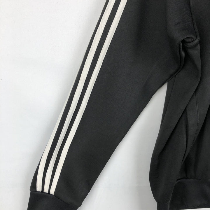 Adidas ORIGINALS Trefoil Logo Track Jacket, Men's Size L (approx.) polyester black type Vintage Second Hand
