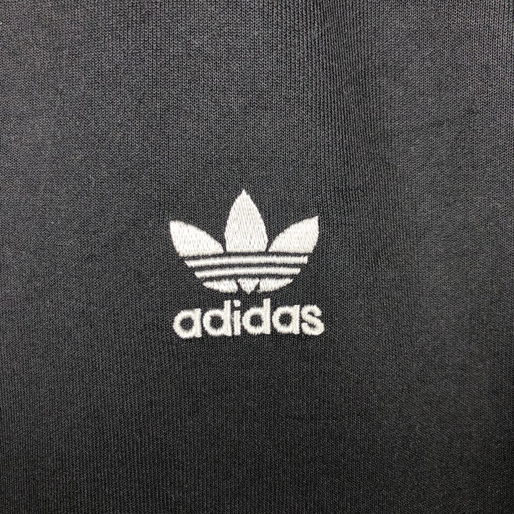 Adidas adidas jersey track jacket men's size M polyester black type Vintage Second Hand