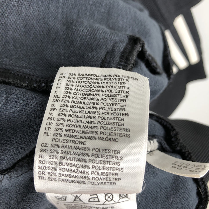 2000'S Adidas Originals Trefoil Logo Track Jacket, Men's Size L (approx.) cotton black type Vintage Second Hand