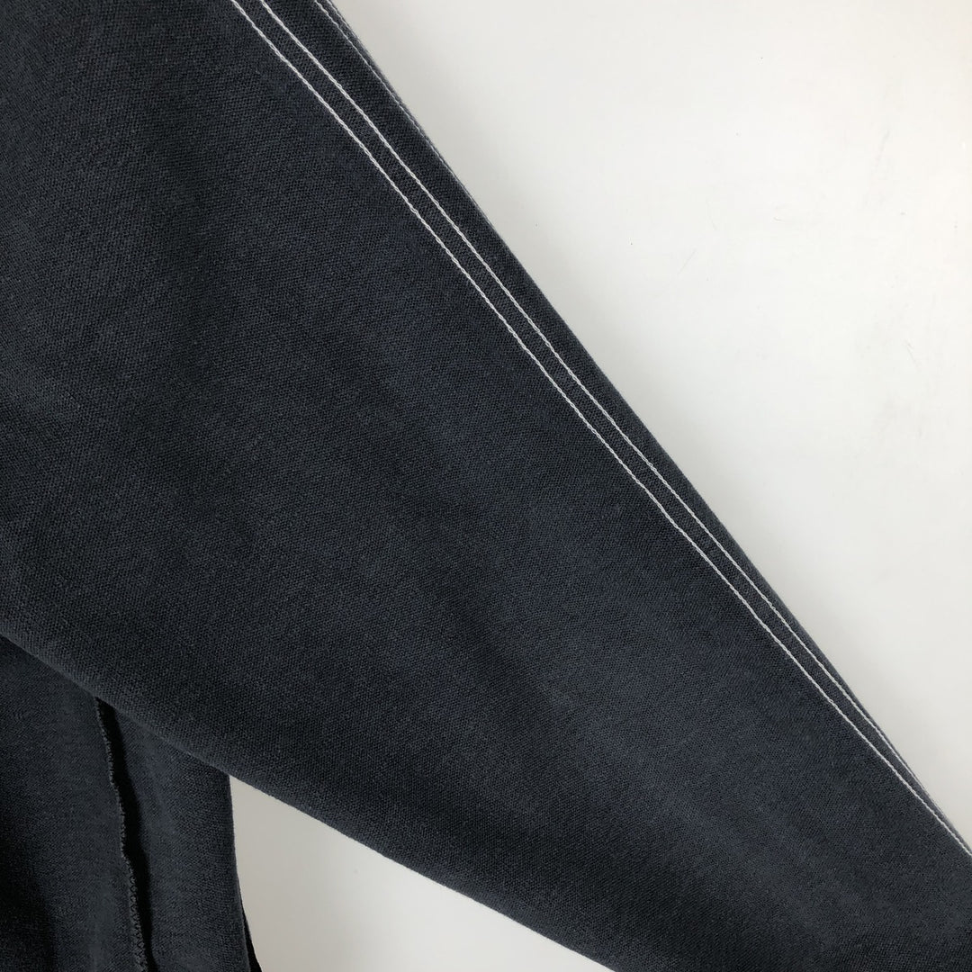 2000'S Adidas Originals Trefoil Logo Track Jacket, Men's Size L (approx.) cotton black type Vintage Second Hand