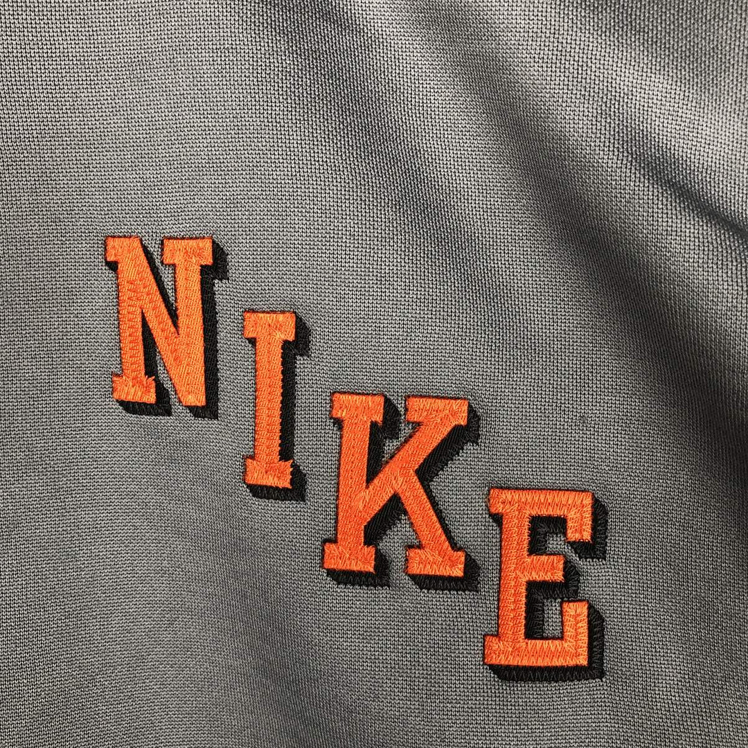 90s-00'S Nike Track Jacket, Men's Size XL polyester gray type Vintage Second Hand