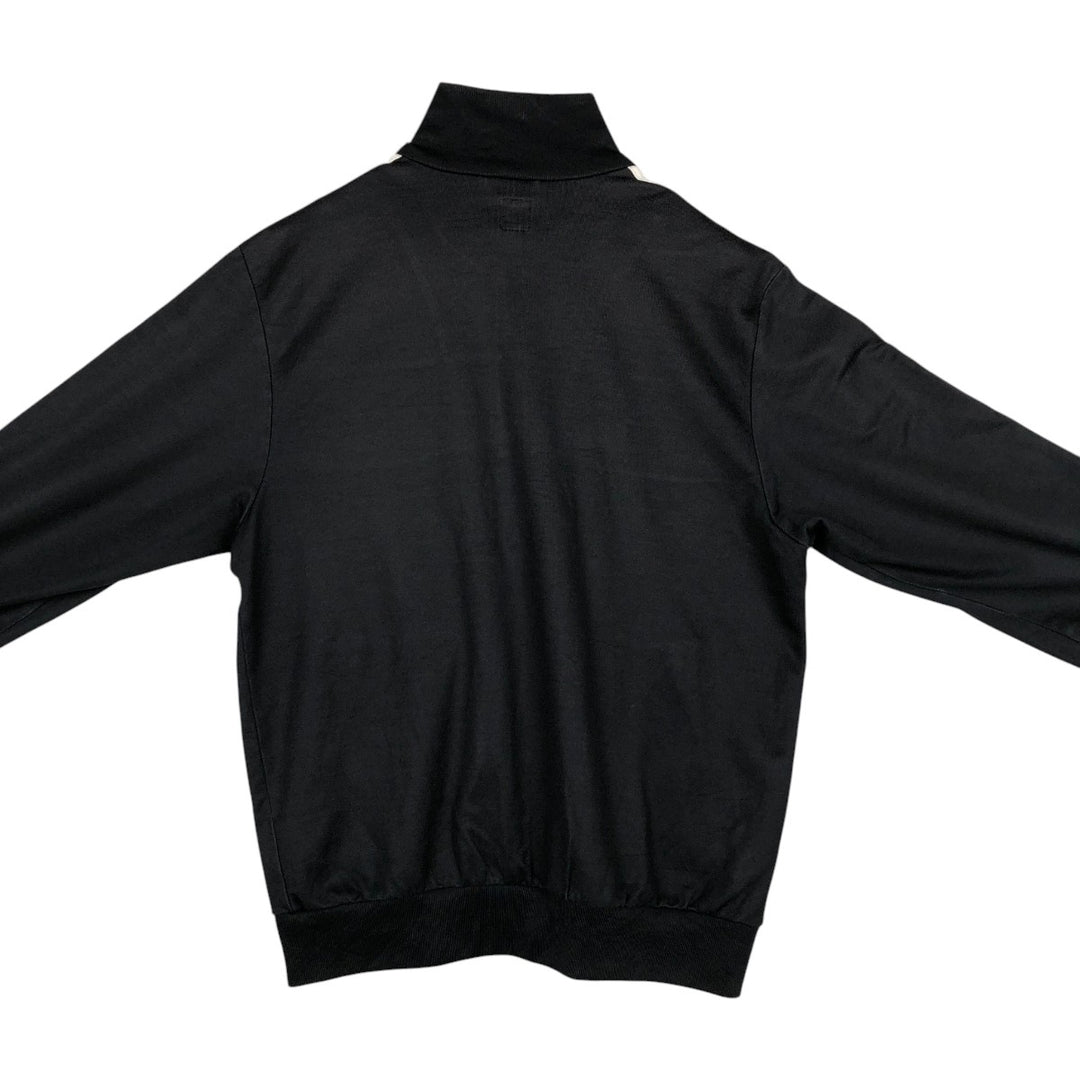 Adidas ORIGINALS Trefoil Logo Track Jacket, Men's Size XL (approx.) cotton black type Vintage Second Hand