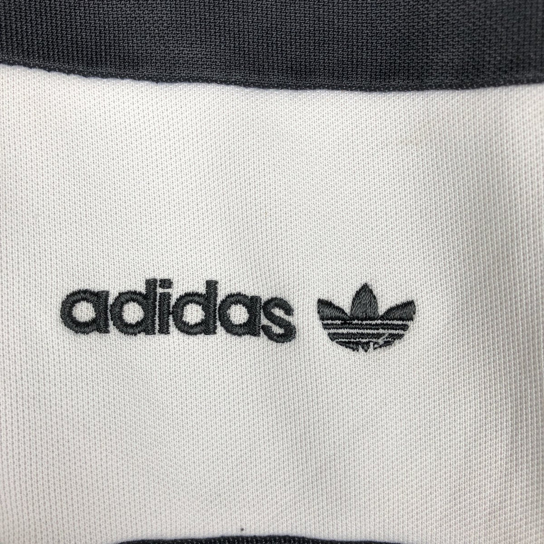Adidas ORIGINALS Trefoil Logo Track Jacket, Men's Size XL (approx.) cotton black type Vintage Second Hand