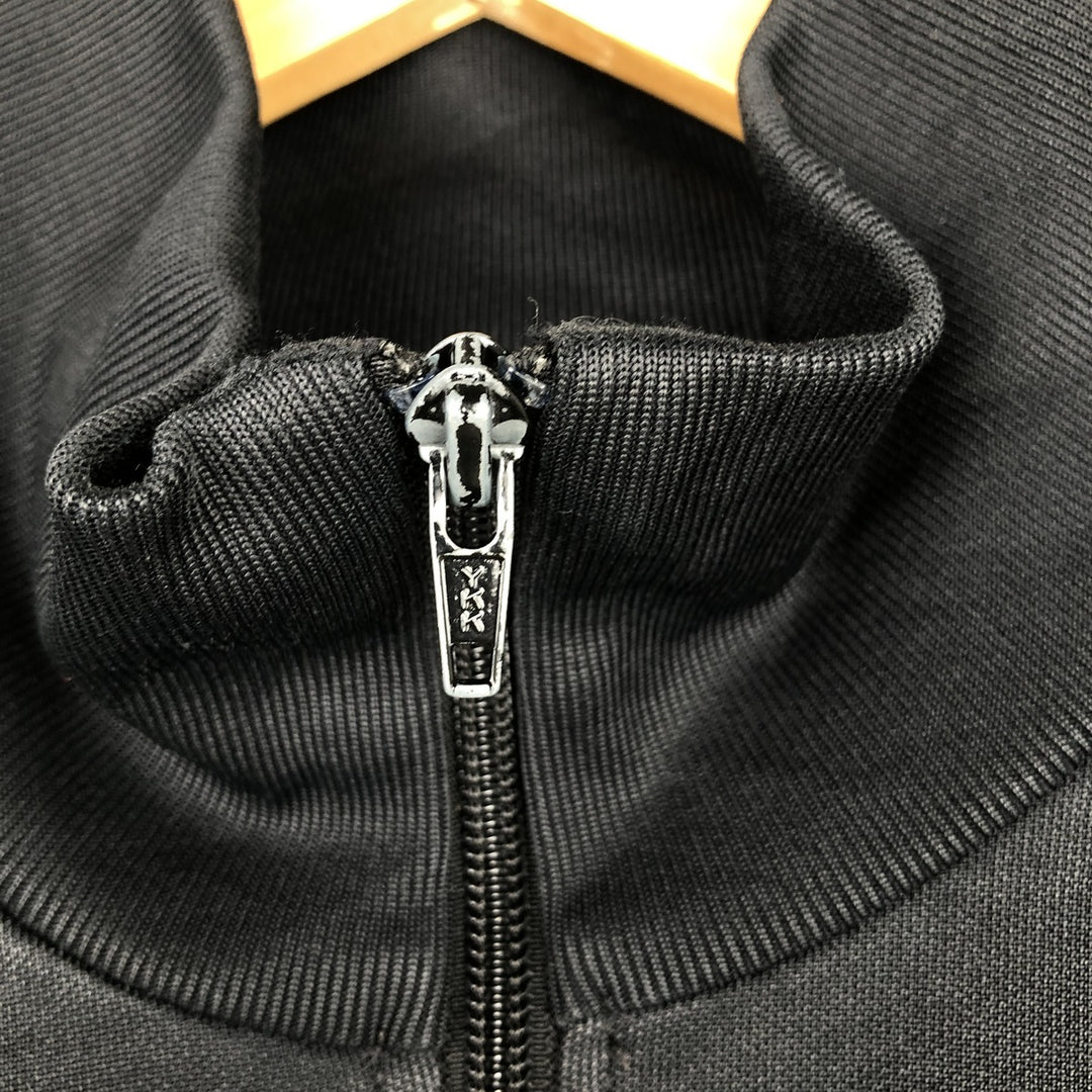 Adidas ORIGINALS Trefoil Logo Track Jacket, Men's Size XL (approx.) cotton black type Vintage Second Hand