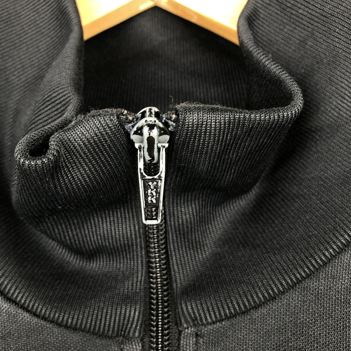 Adidas ORIGINALS Trefoil Logo Track Jacket, Men's Size XL (approx.) cotton black type Vintage Second Hand