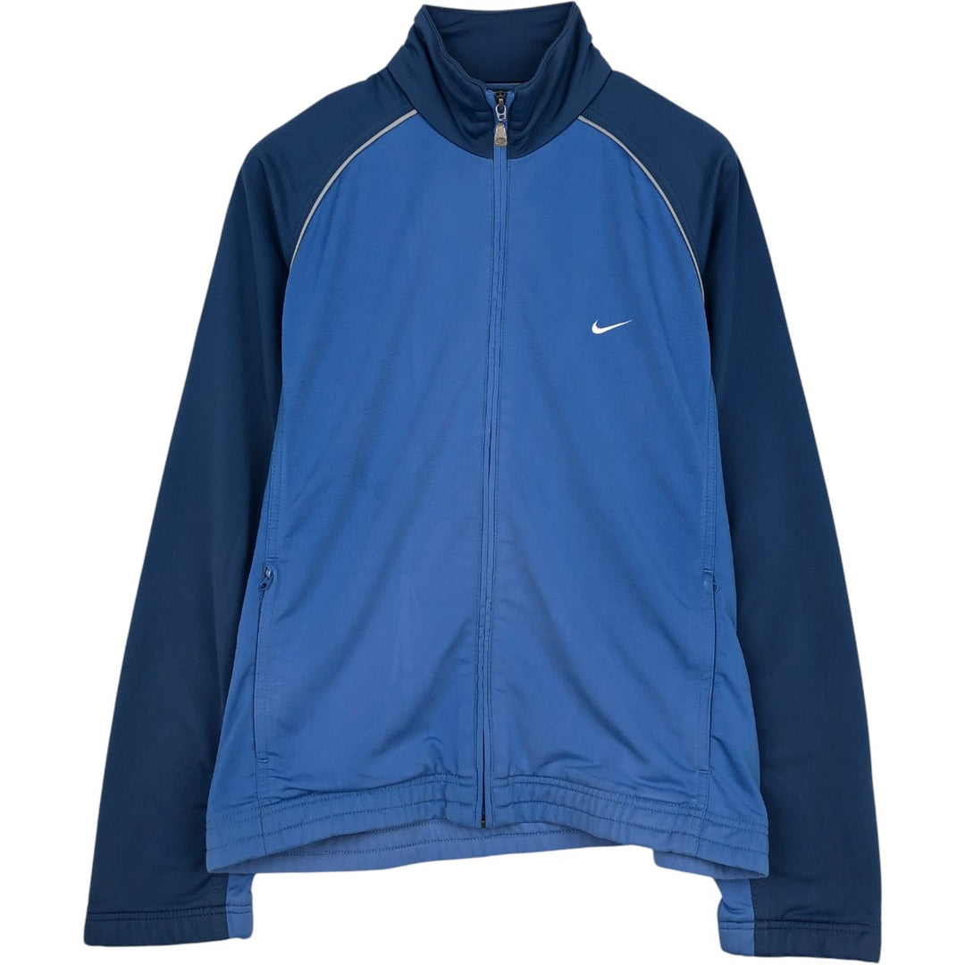 90s-00'S Nike Track Jacket, Men's Size M (approx.) unclear blue type Vintage Second Hand