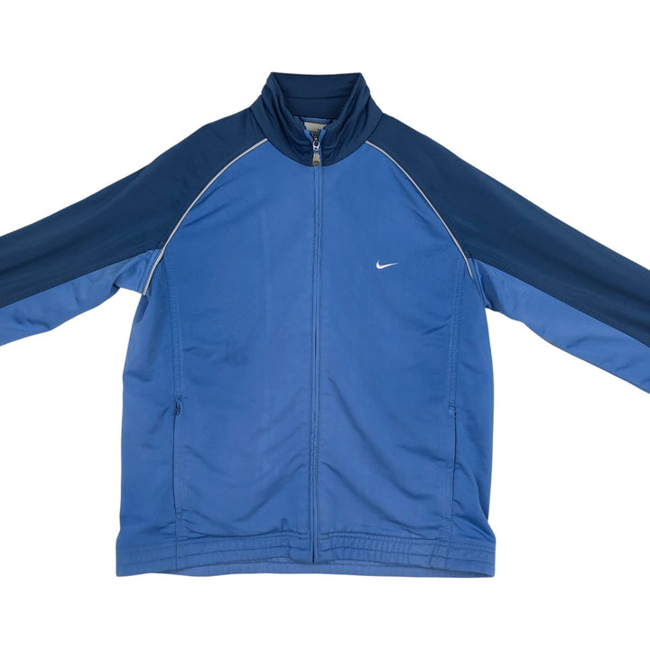 90s-00'S Nike Track Jacket, Men's Size M (approx.) unclear blue type Vintage Second Hand
