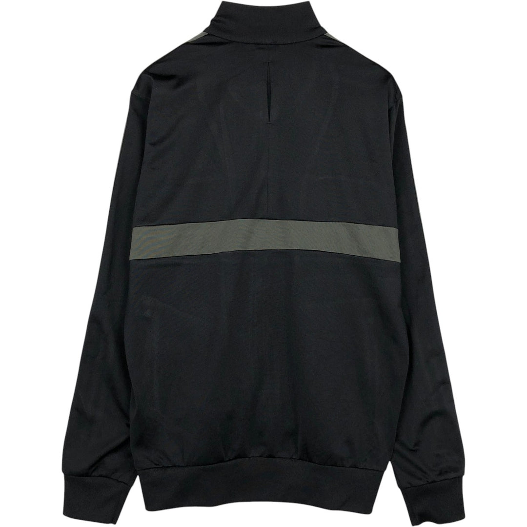 00'S adidas jersey track jacket, men's size L polyester black type Vintage Second Hand