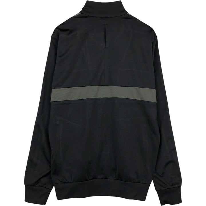 00'S adidas jersey track jacket, men's size L polyester black type Vintage Second Hand