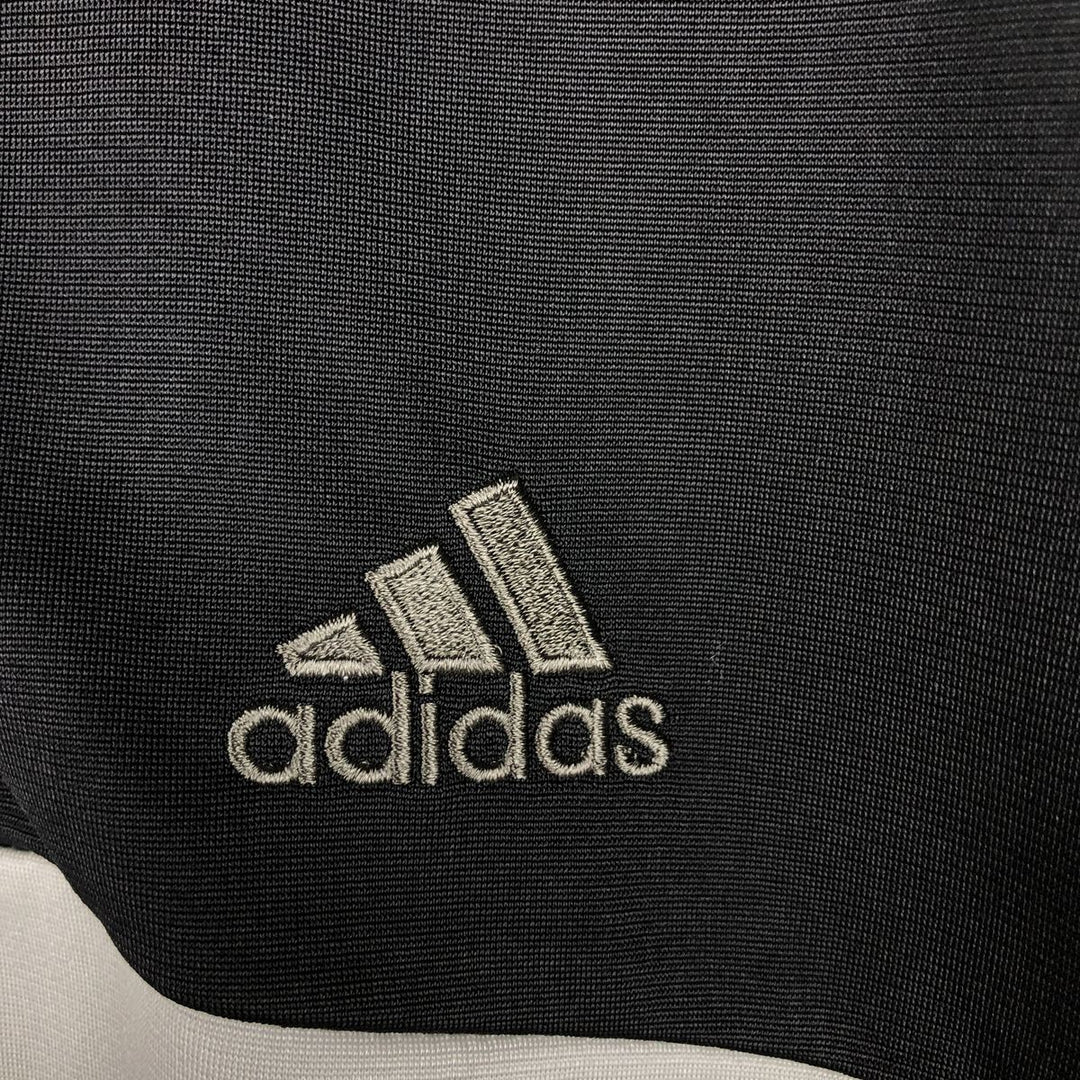 00'S adidas jersey track jacket, men's size L polyester black type Vintage Second Hand