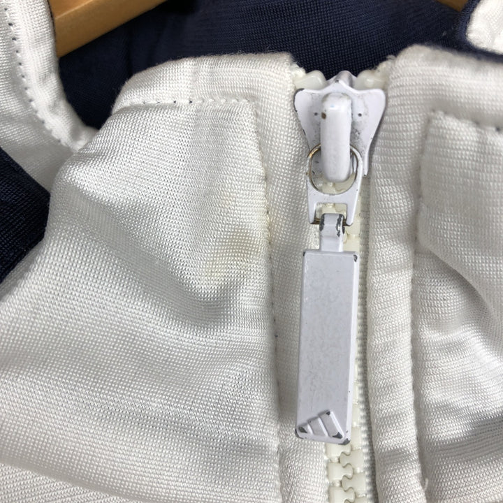 90s-00'S Adidas Jersey Track Jacket, Men's Size Medium polyester white type Vintage Second Hand