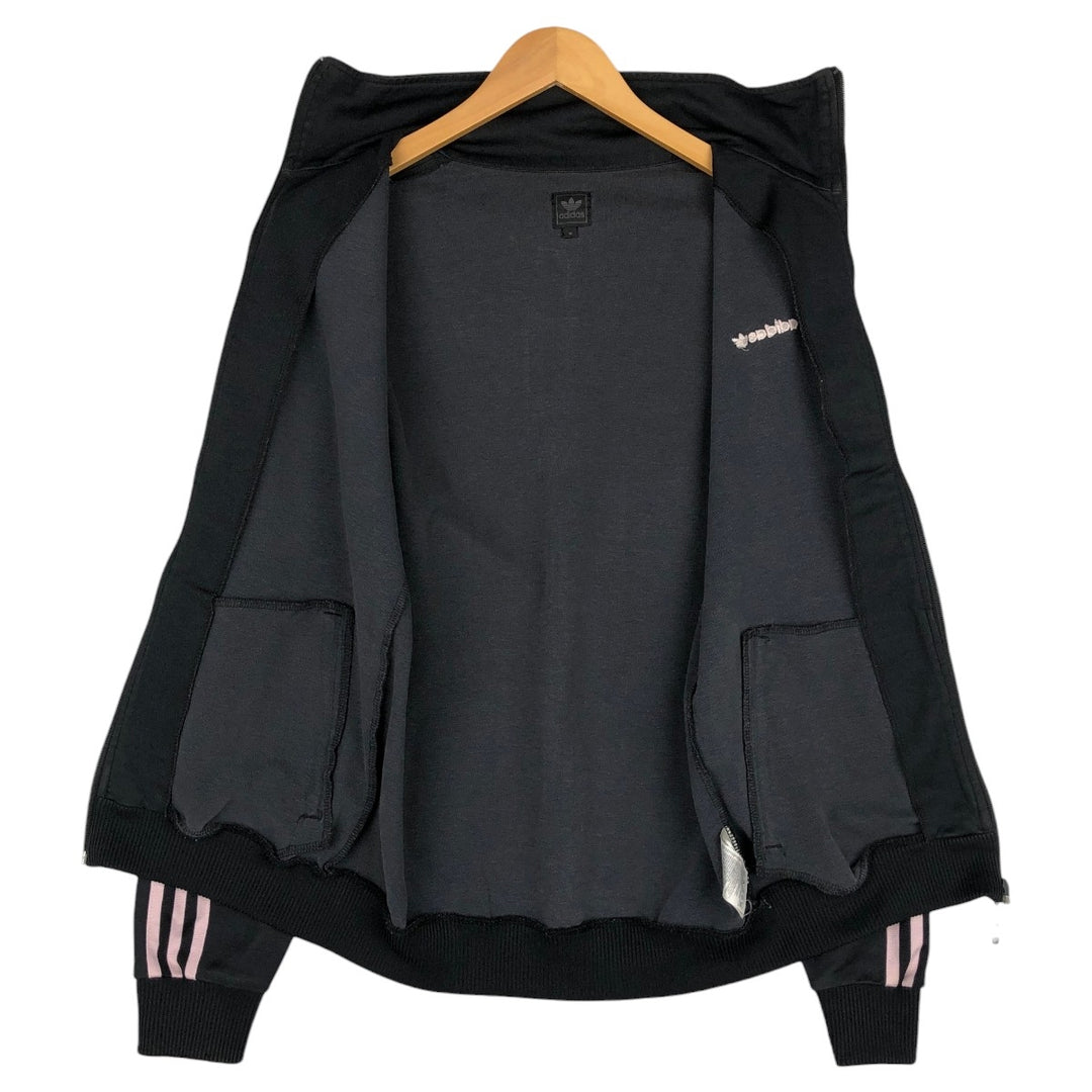 2000'S Adidas Originals Trefoil Logo Track Jacket, Men's Size M (approx.) cotton black type Vintage Second Hand