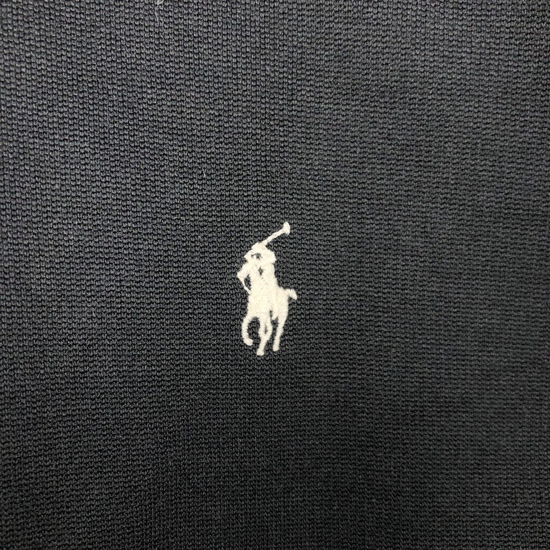 1990'S Ralph Lauren POLO SPORT Track Jacket, Men's Size XL (approx.), Vintage cotton black type Vintage Second Hand
