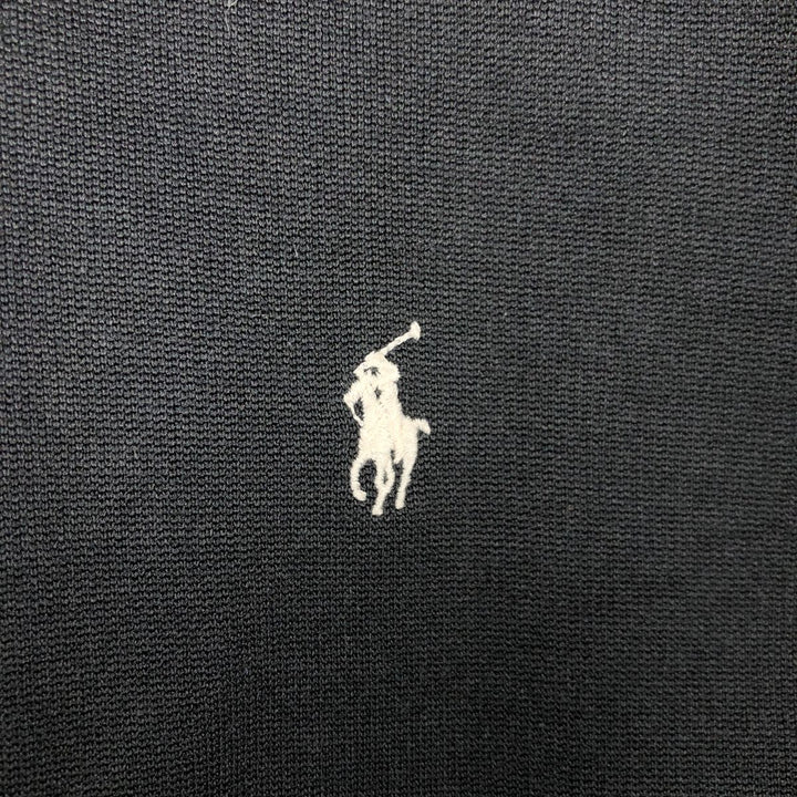 1990'S Ralph Lauren POLO SPORT Track Jacket, Men's Size XL (approx.), Vintage cotton black type Vintage Second Hand