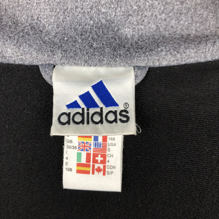 90s-00'S Adidas track jacket, men's size S (approx.) polyester black type Vintage Second Hand