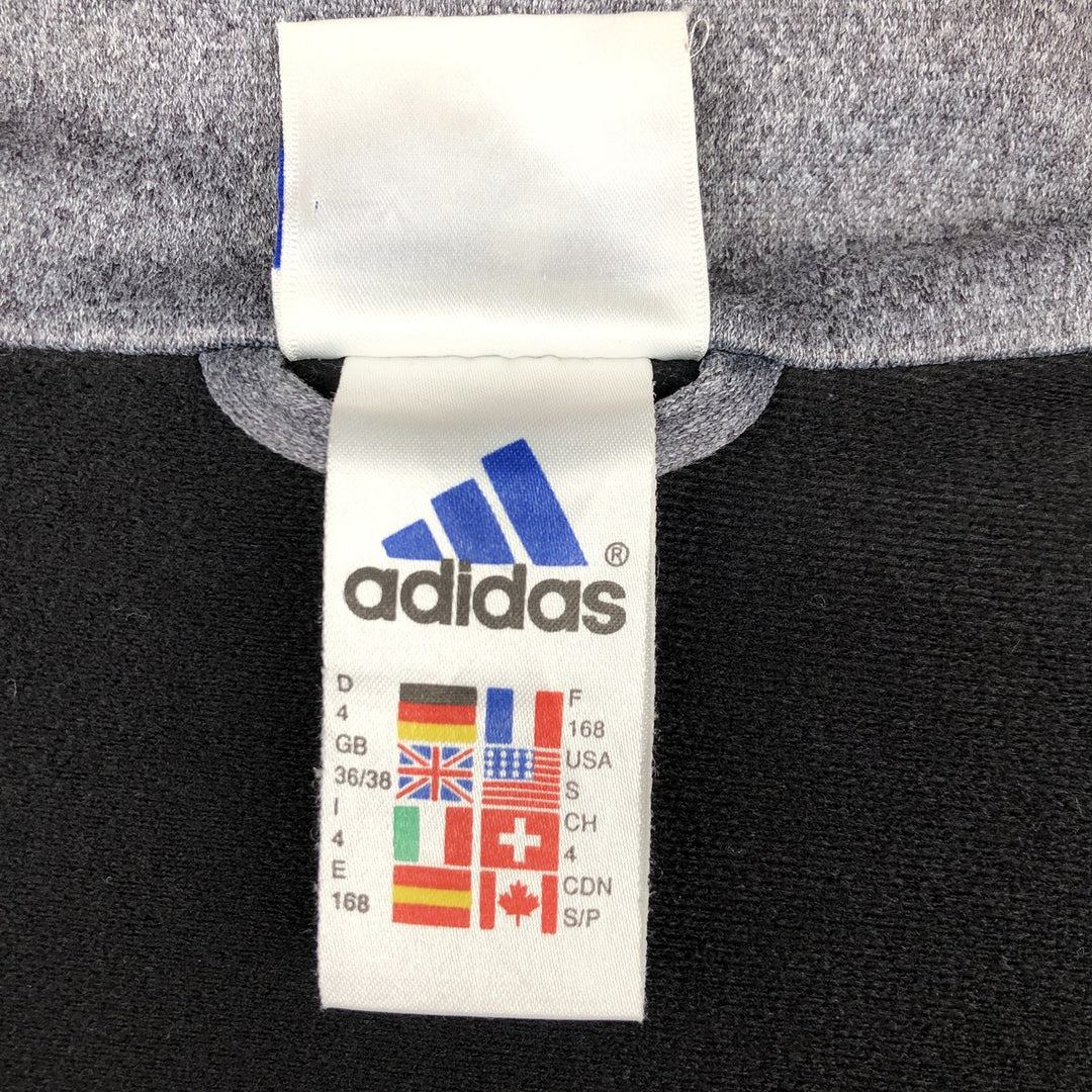 90s-00'S Adidas track jacket, men's size S (approx.) polyester black type Vintage Second Hand