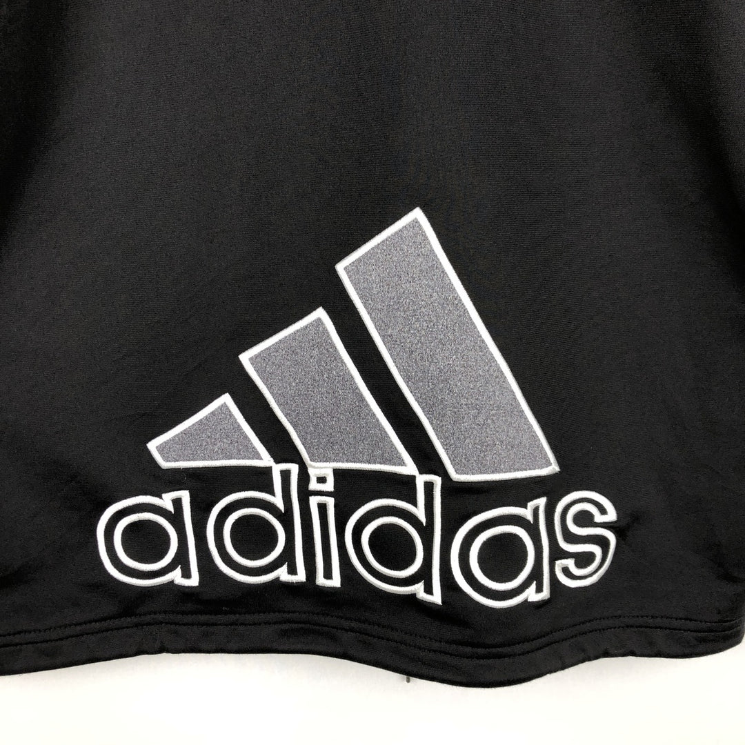 90s-00'S Adidas track jacket, men's size S (approx.) polyester black type Vintage Second Hand