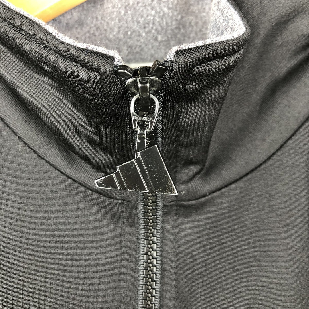 90s-00'S Adidas track jacket, men's size S (approx.) polyester black type Vintage Second Hand