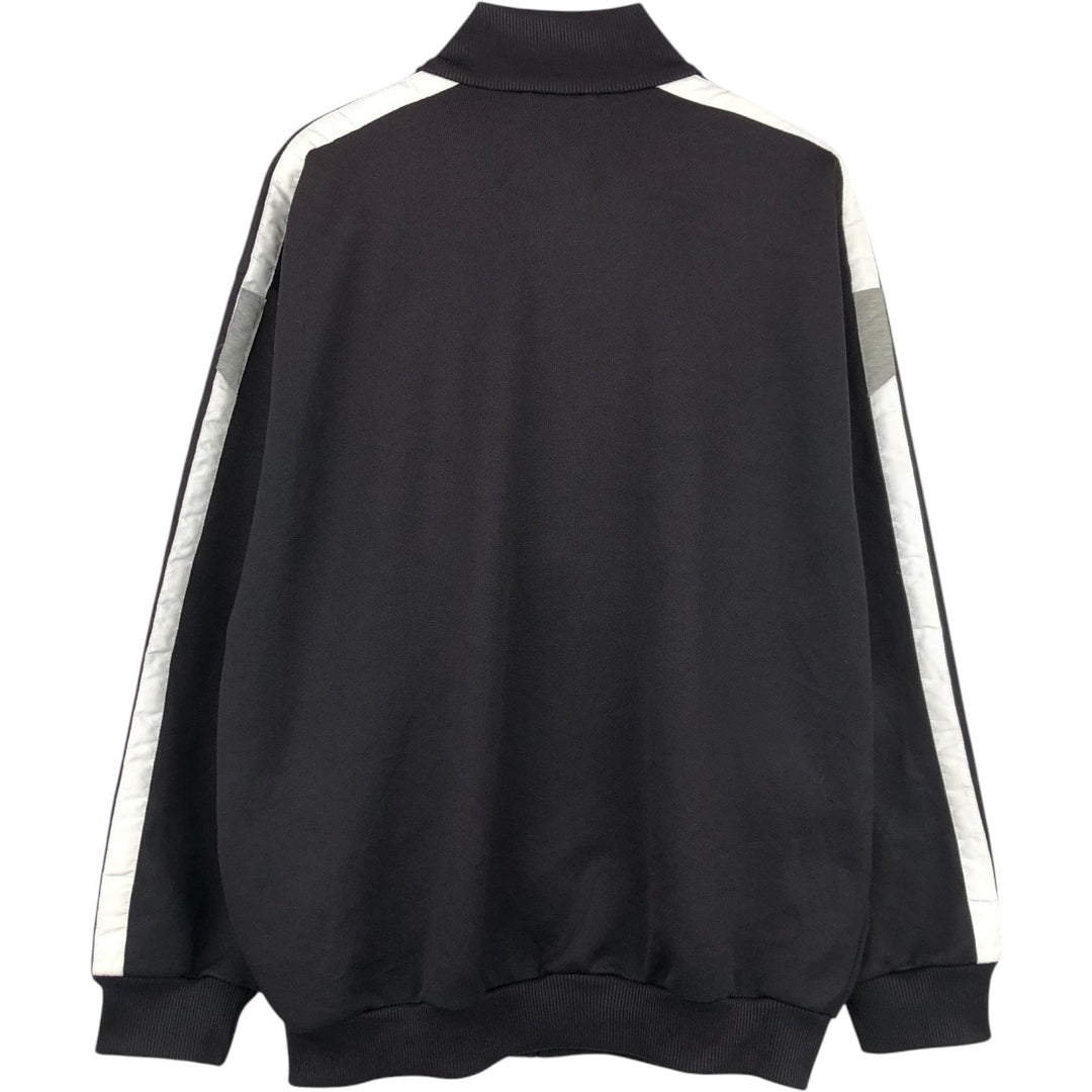 90s-00'S Adidas Jersey Track Jacket, Men's Size L unclear black type Vintage Second Hand