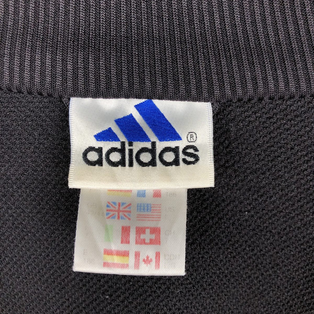 90s-00'S Adidas Jersey Track Jacket, Men's Size L unclear black type Vintage Second Hand