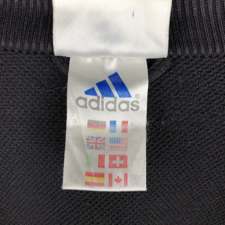 90s-00'S Adidas Jersey Track Jacket, Men's Size L unclear black type Vintage Second Hand
