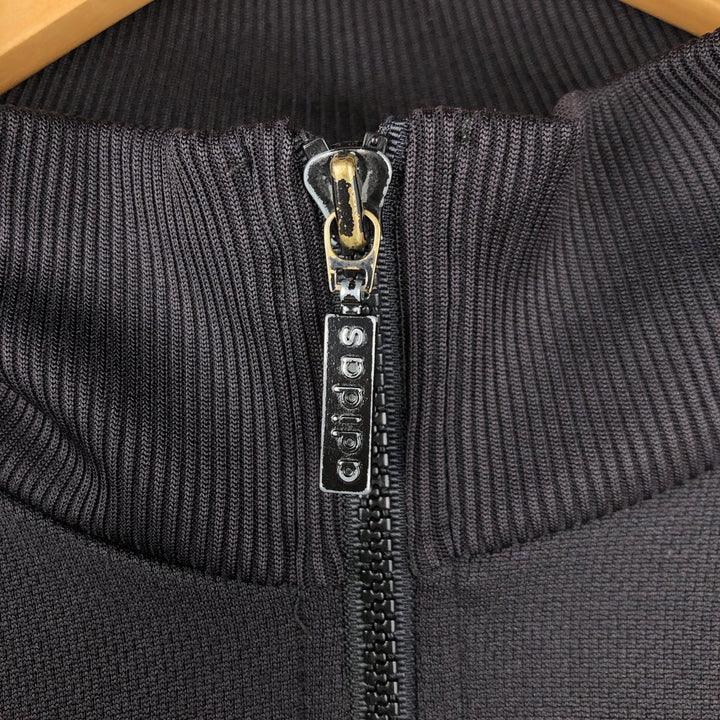 90s-00'S Adidas Jersey Track Jacket, Men's Size L unclear black type Vintage Second Hand