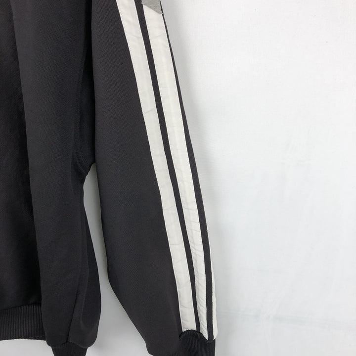 90s-00'S Adidas Jersey Track Jacket, Men's Size L unclear black type Vintage Second Hand