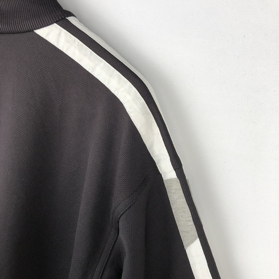 90s-00'S Adidas Jersey Track Jacket, Men's Size L unclear black type Vintage Second Hand