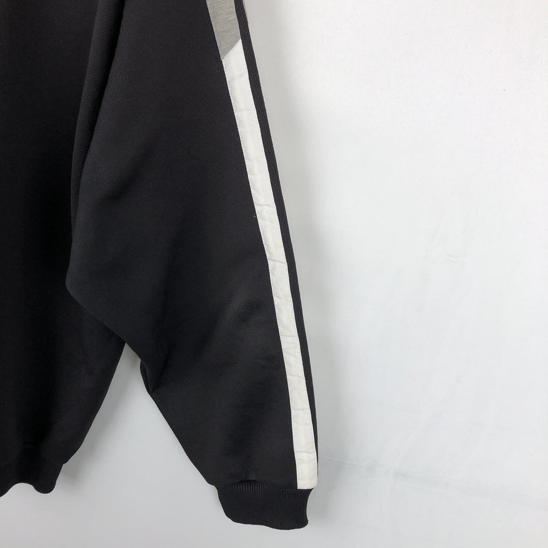 90s-00'S Adidas Jersey Track Jacket, Men's Size L unclear black type Vintage Second Hand