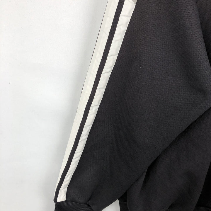 90s-00'S Adidas Jersey Track Jacket, Men's Size L unclear black type Vintage Second Hand