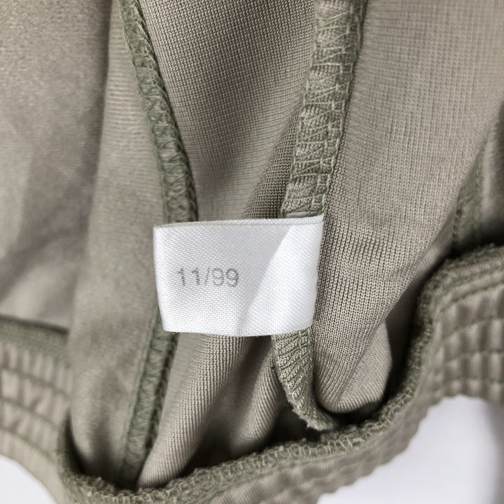 90'S Adidas Jersey Track Jacket Men's L Size Vintage polyester Beige type Vintage Second Hand