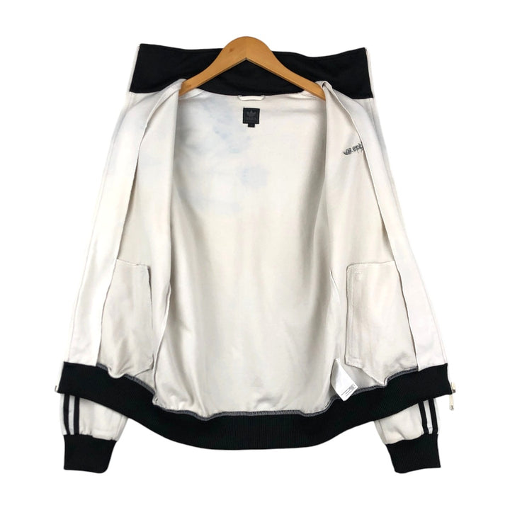 2000'S Adidas Originals Trefoil Logo Track Jacket, Men's Size S (approx.) cotton white type Vintage Second Hand