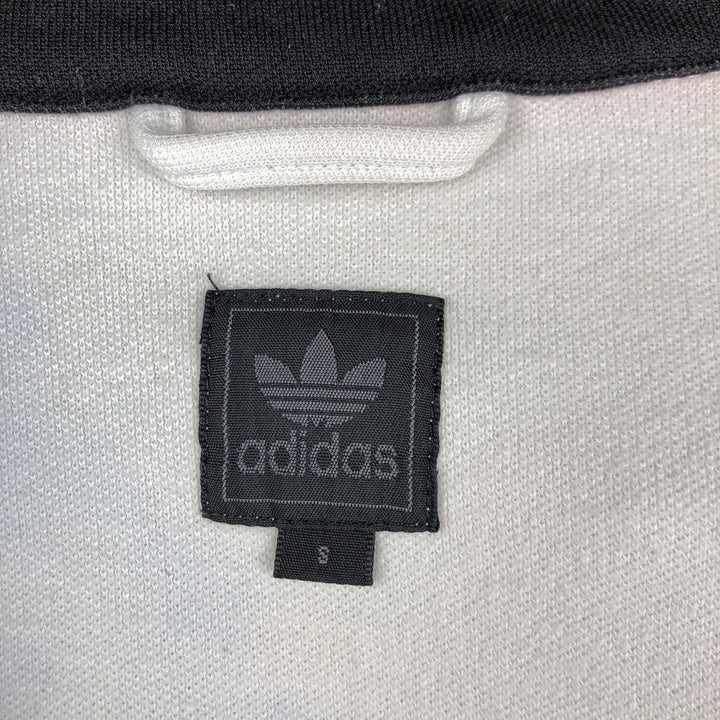 2000'S Adidas Originals Trefoil Logo Track Jacket, Men's Size S (approx.) cotton white type Vintage Second Hand