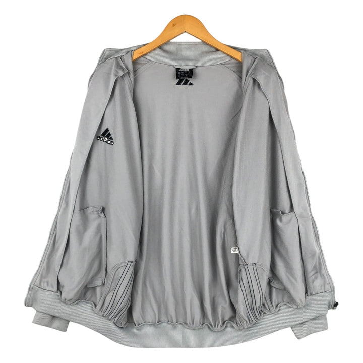 00'S adidas jersey track jacket, men's size M polyester gray type Vintage Second Hand