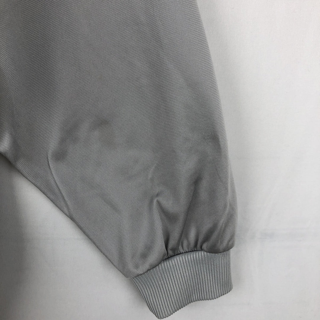 00'S adidas jersey track jacket, men's size M polyester gray type Vintage Second Hand