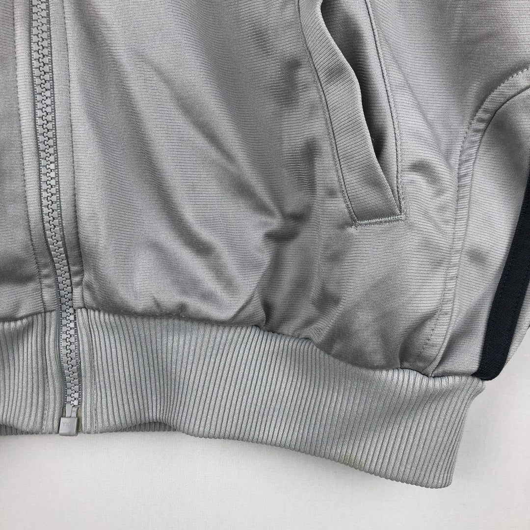 00'S adidas jersey track jacket, men's size M polyester gray type Vintage Second Hand