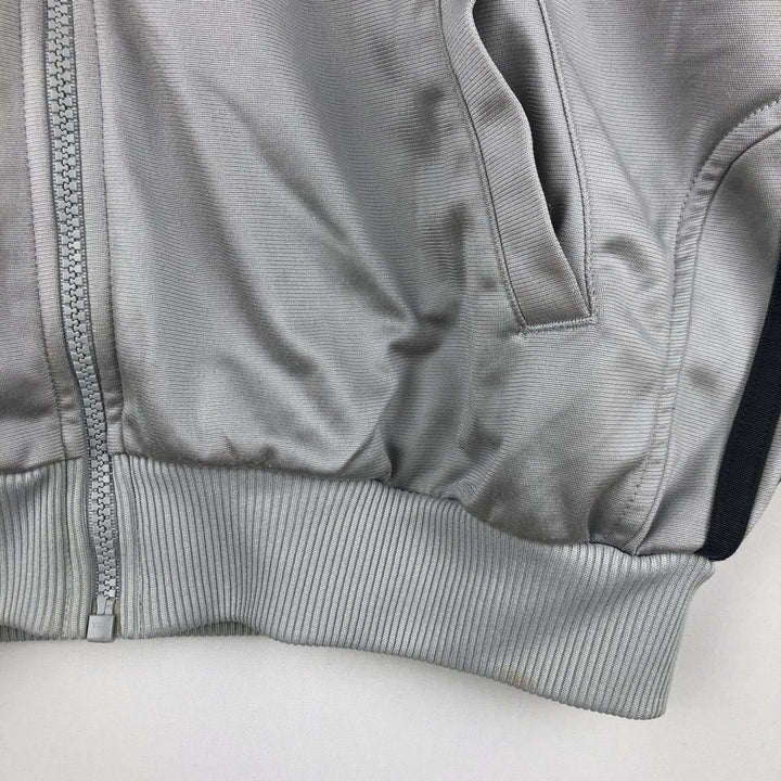 00'S adidas jersey track jacket, men's size M polyester gray type Vintage Second Hand