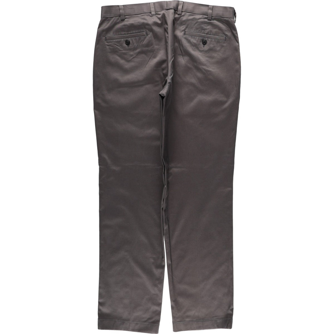 Brooks Brothers ADVANTAGE CHINO CLARK Chino Pants, Men's W37 (approx.) cotton Charcoal Vintage Second Hand