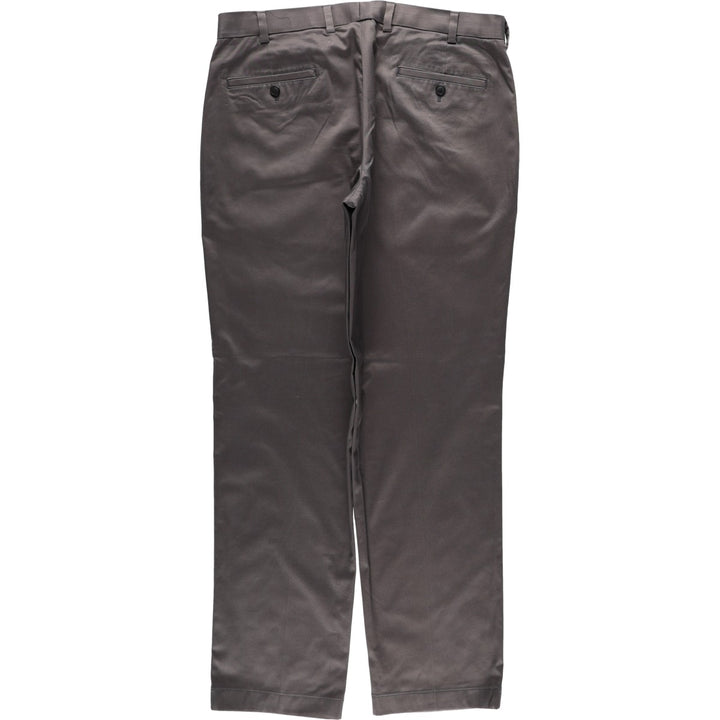 Brooks Brothers ADVANTAGE CHINO CLARK Chino Pants, Men's W37 (approx.) cotton Charcoal Vintage Second Hand
