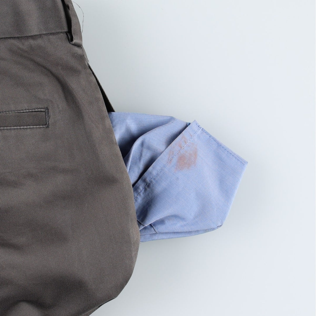 Brooks Brothers ADVANTAGE CHINO CLARK Chino Pants, Men's W37 (approx.) cotton Charcoal Vintage Second Hand