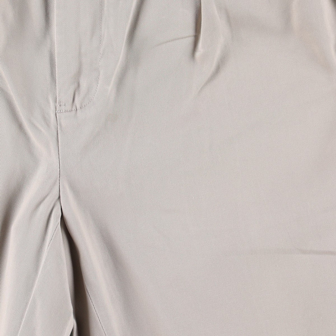 Ralph Lauren POLO by Ralph Lauren ANDREW PANT, two-pleat chino pants, men's, W35 equivalent cotton Beige type Vintage Second Hand