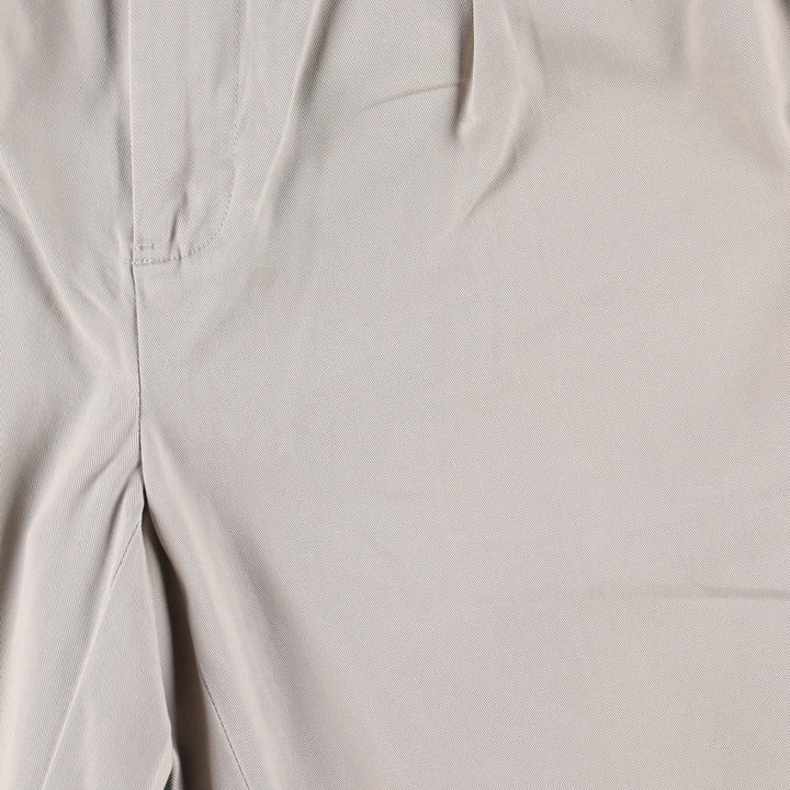 Ralph Lauren POLO by Ralph Lauren ANDREW PANT, two-pleat chino pants, men's, W35 equivalent cotton Beige type Vintage Second Hand