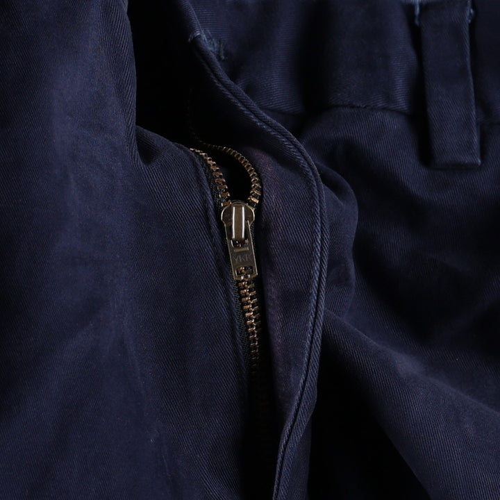 Brooks Brothers CLARK Chino Pants, Men's W35 (approx.) cotton navy blue type Vintage Second Hand