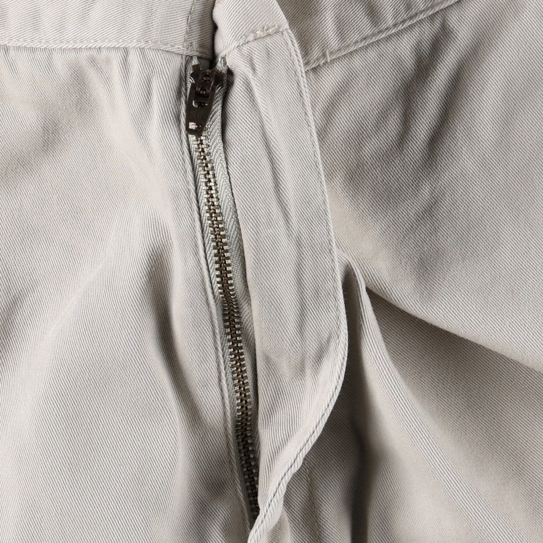 Ralph Lauren POLO by Ralph Lauren PROSPECT PANT Two-Pleat Chino Pants Men's W34 (approx.) cotton ivory Vintage Second Hand