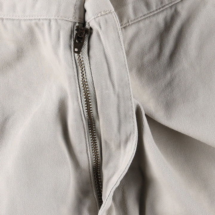 Ralph Lauren POLO by Ralph Lauren PROSPECT PANT Two-Pleat Chino Pants Men's W34 (approx.) cotton ivory Vintage Second Hand