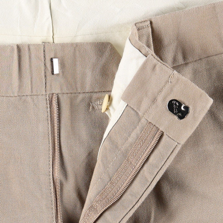 Vintage 70s-80'S LL Bean Chino Pants, Made in USA, Men's Size W36 (approx.) cotton Beige type Vintage Second Hand