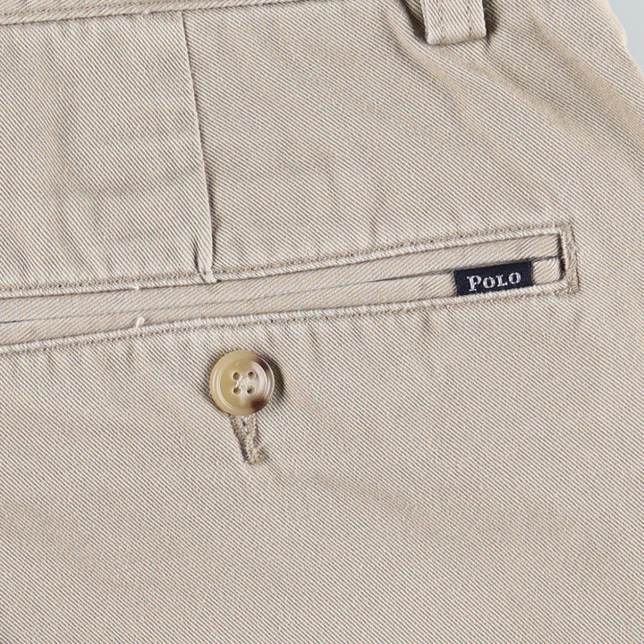 Ralph Lauren POLO RALPH LAUREN Classic Fit Chino Pants, Men's, Size W36 cotton Beige type Vintage Second Hand