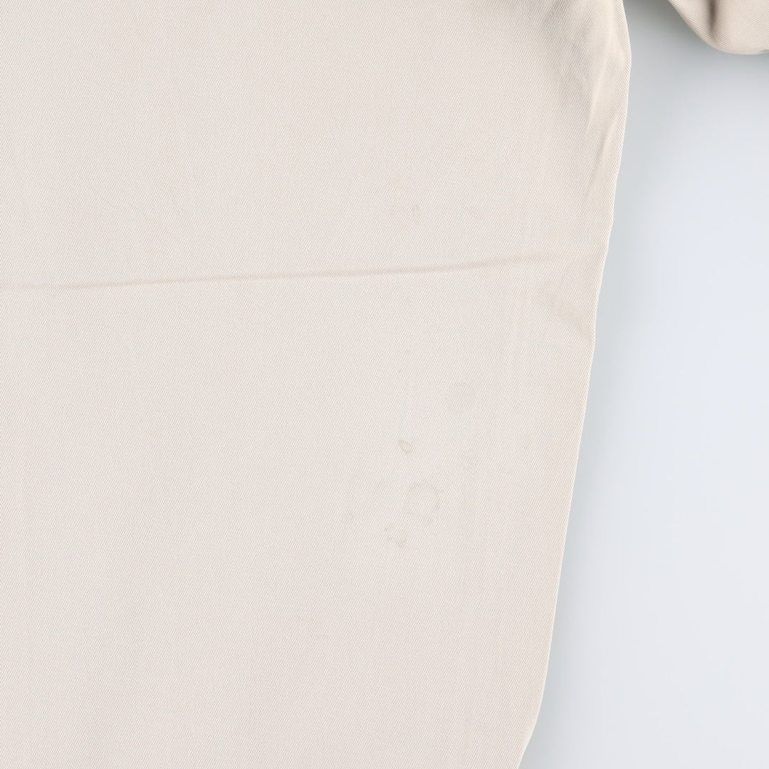 Ralph Lauren POLO by Ralph Lauren Chino Pants, Two-Pleat, Men's Size W39 (approx.) cotton ivory Vintage Second Hand
